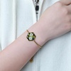 image:imageAUNTESIGN ForgetMeNot Pressed Wildflower Bracelet  Pressed Flower Bracelet  GoldSilver Pressed Flower Jewelry  Personalized Handmade Jewelry  Gift For WomenDaffodils Bracelet