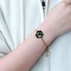 image:imageAUNTESIGN ForgetMeNot Pressed Wildflower Bracelet  Pressed Flower Bracelet  GoldSilver Pressed Flower Jewelry  Personalized Handmade Jewelry  Gift For WomenBabys Breath Bracelet