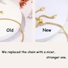 image:imageAUNTESIGN ForgetMeNot Pressed Wildflower Bracelet  Pressed Flower Bracelet  GoldSilver Pressed Flower Jewelry  Personalized Handmade Jewelry  Gift For WomenForgetMeNot and Queen Annes Lace
