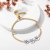 image:imageAUNTESIGN ForgetMeNot Pressed Wildflower Bracelet  Pressed Flower Bracelet  GoldSilver Pressed Flower Jewelry  Personalized Handmade Jewelry  Gift For WomenForgetMeNot BraceletFor Mom