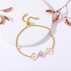 image:imageAUNTESIGN ForgetMeNot Pressed Wildflower Bracelet  Pressed Flower Bracelet  GoldSilver Pressed Flower Jewelry  Personalized Handmade Jewelry  Gift For WomenForgetmenot and daffodil bracelet