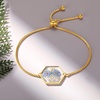 image:imageAUNTESIGN ForgetMeNot Pressed Wildflower Bracelet  Pressed Flower Bracelet  GoldSilver Pressed Flower Jewelry  Personalized Handmade Jewelry  Gift For WomenForgetMeNot and Queen Annes Lace