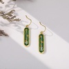 image:imageAUNTESIGN ForgetMeNot and Queen Annes Lace Pressed Wildflower Earrings  Pressed Flower Jewelry  Handmade Drop and Dangle Earrings  Mothers Day  Gift for WomanFrench marigold and Lace Earrings