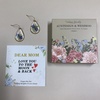 image:imageAUNTESIGN ForgetMeNot and Queen Annes Lace Pressed Wildflower Earrings  Pressed Flower Jewelry  Handmade Drop and Dangle Earrings  Mothers Day  Gift for WomanForgetMeNot EarringsFor Mom