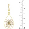 image:imageAUNTESIGN ForgetMeNot and Queen Annes Lace Pressed Wildflower Earrings  Pressed Flower Jewelry  Handmade Drop and Dangle Earrings  Mothers Day  Gift for WomanMustard Seed Earrings