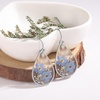 image:imageAUNTESIGN ForgetMeNot and Queen Annes Lace Pressed Wildflower Earrings  Pressed Flower Jewelry  Handmade Drop and Dangle Earrings  Mothers Day  Gift for WomanSilver ForgetMeNot and Annes Lace Earrings