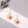 image:imageAUNTESIGN ForgetMeNot and Queen Annes Lace Pressed Wildflower Earrings  Pressed Flower Jewelry  Handmade Drop and Dangle Earrings  Mothers Day  Gift for WomanRound Spirea and Lace Earrings
