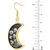 image:imageAUNTESIGN ForgetMeNot and Queen Annes Lace Pressed Wildflower Earrings  Pressed Flower Jewelry  Handmade Drop and Dangle Earrings  Mothers Day  Gift for WomanBabys Breath Moon Earrings