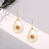 image:imageAUNTESIGN ForgetMeNot and Queen Annes Lace Pressed Wildflower Earrings  Pressed Flower Jewelry  Handmade Drop and Dangle Earrings  Mothers Day  Gift for WomanDaisy Earrings