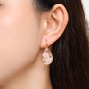 image:imageAUNTESIGN ForgetMeNot and Queen Annes Lace Pressed Wildflower Earrings  Pressed Flower Jewelry  Handmade Drop and Dangle Earrings  Mothers Day  Gift for WomanGold ForgetMeNotPink and Annes Lace Earrings