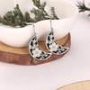 image:imageAUNTESIGN ForgetMeNot and Queen Annes Lace Pressed Wildflower Earrings  Pressed Flower Jewelry  Handmade Drop and Dangle Earrings  Mothers Day  Gift for WomanMoon Flower Silver Earrings