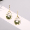 image:imageAUNTESIGN ForgetMeNot and Queen Annes Lace Pressed Wildflower Earrings  Pressed Flower Jewelry  Handmade Drop and Dangle Earrings  Mothers Day  Gift for WomanBabys Breath Earrings