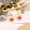 image:imageAUNTESIGN ForgetMeNot and Queen Annes Lace Pressed Wildflower Earrings  Pressed Flower Jewelry  Handmade Drop and Dangle Earrings  Mothers Day  Gift for WomanRound Spirea and Lace Earrings