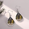 image:imageAUNTESIGN ForgetMeNot and Queen Annes Lace Pressed Wildflower Earrings  Pressed Flower Jewelry  Handmade Drop and Dangle Earrings  Mothers Day  Gift for WomanMushroom Earrings