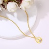 image:imageAUNTESIGN ForgetMeNot and Queen Annes Lace Pressed Wildflower Necklace  Birth Month Flowers Necklace  GoldSilver Pressed Flower Jewelry  Mothers Day  Gift For HerMustard seed Necklace