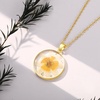 image:imageAUNTESIGN ForgetMeNot and Queen Annes Lace Pressed Wildflower Necklace  Birth Month Flowers Necklace  GoldSilver Pressed Flower Jewelry  Mothers Day  Gift For HerNarcissus NecklaceDecember Birth Flowers