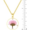 image:imageAUNTESIGN ForgetMeNot and Queen Annes Lace Pressed Wildflower Necklace  Birth Month Flowers Necklace  GoldSilver Pressed Flower Jewelry  Mothers Day  Gift For HerAster Necklace September Birth Flower
