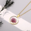image:imageAUNTESIGN ForgetMeNot and Queen Annes Lace Pressed Wildflower Necklace  Birth Month Flowers Necklace  GoldSilver Pressed Flower Jewelry  Mothers Day  Gift For HerCarnation Necklace