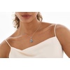 image:imageAUNTESIGN ForgetMeNot and Queen Annes Lace Pressed Wildflower Necklace  Birth Month Flowers Necklace  GoldSilver Pressed Flower Jewelry  Mothers Day  Gift For Her925 Sterling Silver ForgetMeNot NecklaceSilver