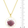 image:imageAUNTESIGN ForgetMeNot and Queen Annes Lace Pressed Wildflower Necklace  Birth Month Flowers Necklace  GoldSilver Pressed Flower Jewelry  Mothers Day  Gift For HerCarnation Necklace