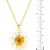 image:imageAUNTESIGN ForgetMeNot and Queen Annes Lace Pressed Wildflower Necklace  Birth Month Flowers Necklace  GoldSilver Pressed Flower Jewelry  Mothers Day  Gift For HerNarcissus NecklaceDecember Birth Flowers