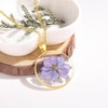 image:imageAUNTESIGN ForgetMeNot and Queen Annes Lace Pressed Wildflower Necklace  Birth Month Flowers Necklace  GoldSilver Pressed Flower Jewelry  Mothers Day  Gift For HerLarkspur NecklaceJuly Birth Flower