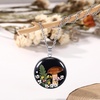 image:imageAUNTESIGN ForgetMeNot and Queen Annes Lace Pressed Wildflower Necklace  Birth Month Flowers Necklace  GoldSilver Pressed Flower Jewelry  Mothers Day  Gift For HerMushroom Necklace style 2