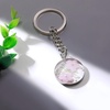 image:imageAUNTESIGN Pressed Flower Keychain Charms  ForgetMeNot Keychain  Personalized Handmade Keychain  Easter Gifts for HerPink Forgetmenot Keychain