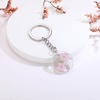 image:imageAUNTESIGN Pressed Flower Keychain Charms  ForgetMeNot Keychain  Personalized Handmade Keychain  Easter Gifts for HerPink Forgetmenot Keychain