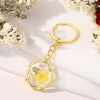 image:imageAUNTESIGN Pressed Flower Keychain Charms  ForgetMeNot Keychain  Personalized Handmade Keychain  Easter Gifts for HerRanunculus and Fern Keychain