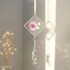 image:imageBirth Month Sun Catcher  Chrysanthemum and Daffodil Hanging Ornaments  Sun Catcher for Window or car  Pressed Flowers  Rainbow Maker  Birthday Gift for Her  Wall Decor Boho Room DecorChrysanthemum and Daffodil Hanging Ornament