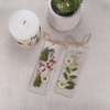 image:imageSet of 2 mixed wildflower bookmarks  Real dried flowers  Handmade flower bookmarks for women or kids  Forgetmenot daisy and fern mixed bookmark  Babys Breath and Daisy Lace mixed bookmarkForgetmenot and Babys Breath bookmarks Set