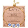 Forget-Me-Not Friendship Bracelets(Best Friend)