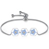 Silver Forget-Me-Not Bracelet
