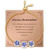 (Forget-Me-Not Friendship Bracelets(Always Remember)