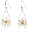 925 Sterling Silver Mustard Seed Earrings