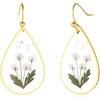 Queen Anne's Lace and Fern Earrings