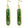 French marigold and Lace Earrings