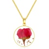 Rose Necklace(June Birth Flower)