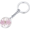 Pink Forget-me-not Keychain