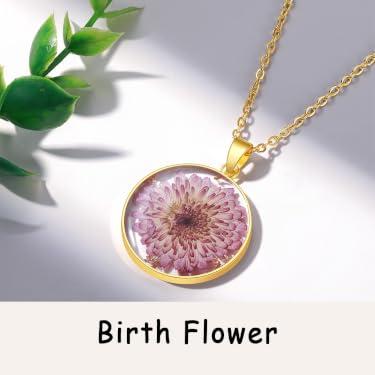 AUNTESIGN | Handcrafted Pressed Flower Jewelry Made from Real Natural Blooms
