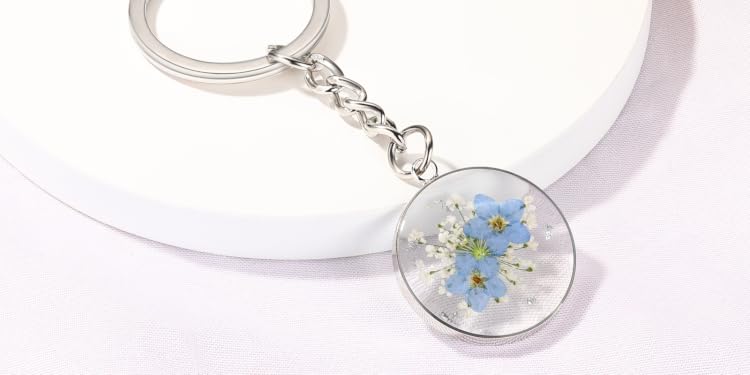 AUNTESIGN | Handcrafted Pressed Flower Jewelry Made from Real Natural Blooms